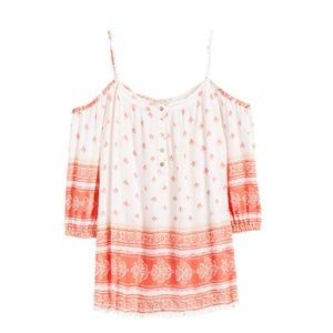 Stitch Fix Kirkpatrick Cold Shoulder Top